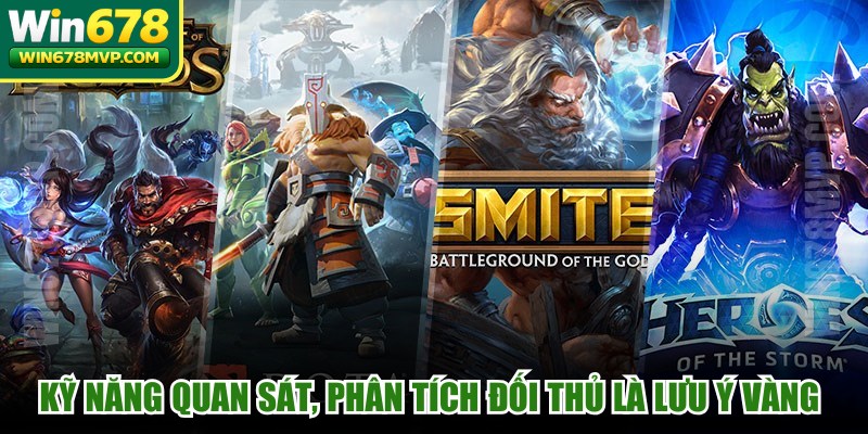 Kỹ năng quan sát và phân tích đối thủ là lưu ý vàng cho bạn