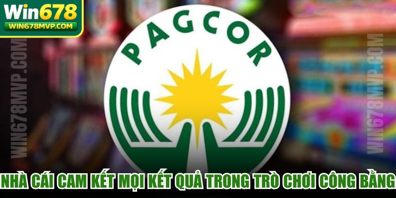 Nhà cái cam kết mọi kết quả trong trò chơi đều công bằng